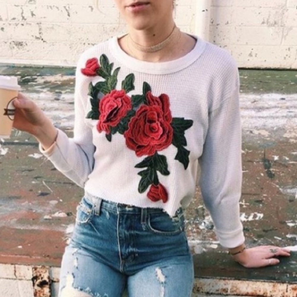 LF Furst Of A Kind Rose Crop Thermal, New